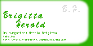 brigitta herold business card